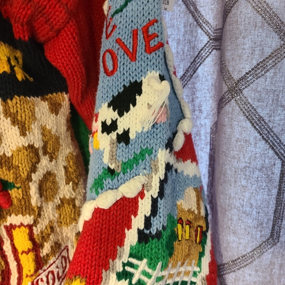 Vintage 1994 The Eagles Eye Real Estate Red Sweater S - Picture 6 of 13